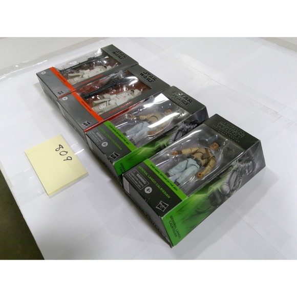 Hasbro Star Wars Black Series Lot 4 Lando Calrissian Range Trooper New Box Wear - Picture 2 of 7